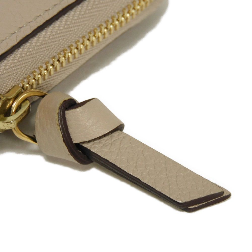 Б/у 12564 Кошелек Lockme на молнии по кругу M80100 7943 Логотип LV на молнии по кругу RFID Подпись LV Зеленый Унисекс из Японии ОРИГИНАЛ