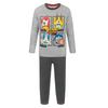 Yo-Kai Watch Childrens/Kids Character Panel Long Pajamas Set