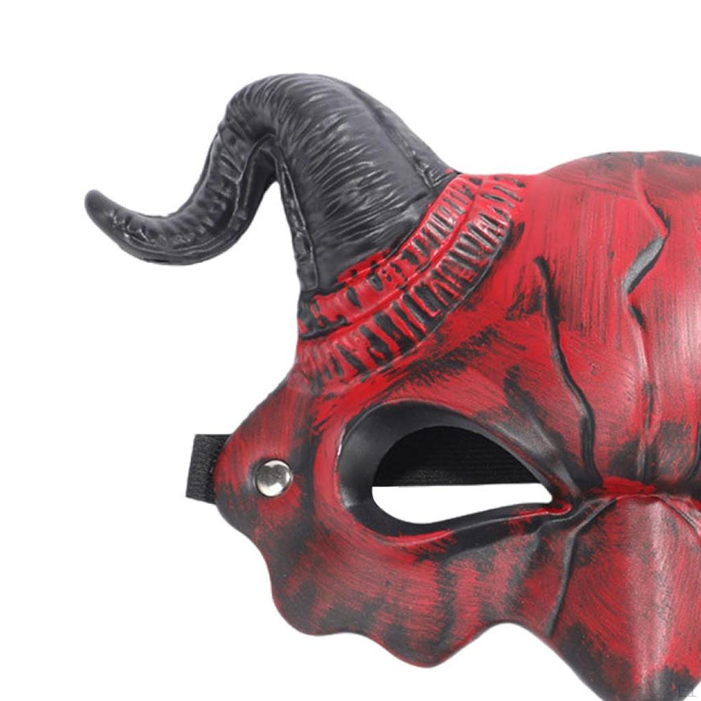 Дьявольские рога козла Маскарадный костюм Хэллоуин Украшения Одежда Аксессуары Жуткий Овен Маскарад для
