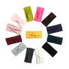 Solid Color Knitted Fine Thread Cross Yoga Sports Headband Simple Women'S Headband Headgear Headscarf