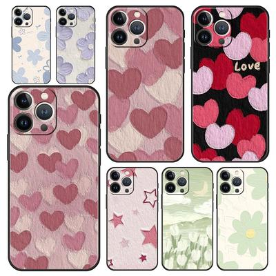 Чехол для телефона Love Flower Art для iPhone Samsung Galaxy Redmi Xiaomi Oppo OnePlus Note SA 7 8 9 10 11 12 13 14 20 21 22 23 53 54 Pro Max Plus Ultra