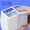 50-100 Pcs Disposable Eyeglass Cleaning Wipes - Individually Packaged, Suitable for Eyeglasses, Smartphones, Tablet Screens - S