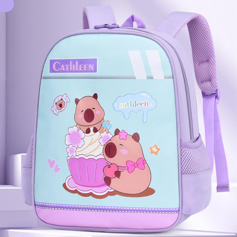 Children's School Bags Cartoon Backpacks for Kindergarten Boys and Girls Lightweight Backpacks for Primary School Students