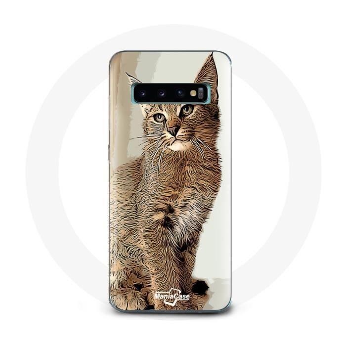 Coque pour Samsung Galaxy S10 Edge Siamois Race de chats