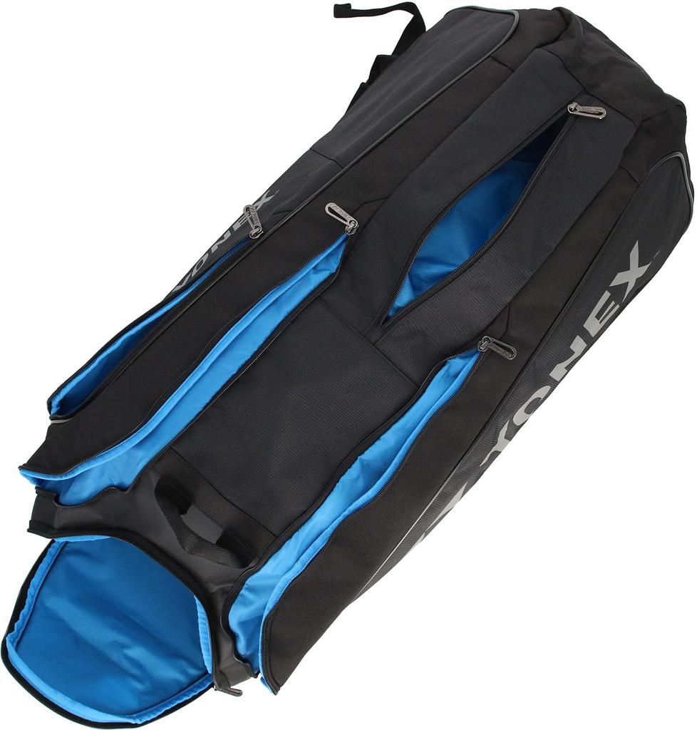 Сумка для теннисных ракеток, бадминтона, сумка-подставка, вмещает 2 ракетки, черная [YONEX]