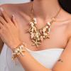 Imitation Pearl Beach Shell Waistband Bohemian Women's Necklace Shell Starfish Waist Chain  Beach