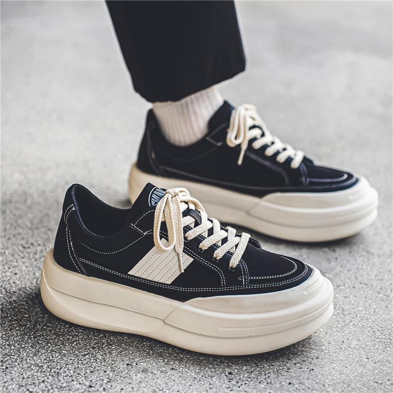 Новые стильные кроссовки Harajuku Green Platform Sneakers для мужчин, весна-осень, массивная уличная обувь, дизайнерская обувь, оригинальные мужские кроссовки, скидки