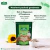 Tata Sampann Pure Sunflower Seeds, 200g, Rich in Dietary Fibre & Protein, Source of Iron (Pack of 2)
