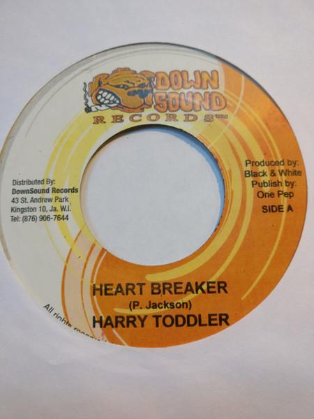 7inch Record HARRY TODDLER - Heart Breaker NONE Down Sound Reco 2007 Jamaica Reggae, Ska & Dub Used