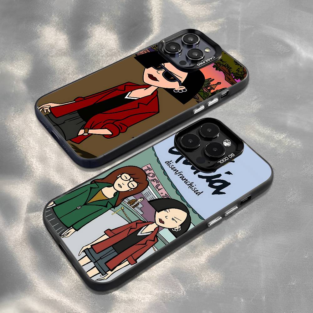 Чехол G-Cool T-Daria для iPhone 16 15 Plus 14 13 12mini 11Pro Max Конфетный Матовый Ударопрочный Задний Чехол