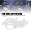 Aquarium Hose Clamp Transparent Split Type Plastic Water Pipe Fixing Clip for Fish  