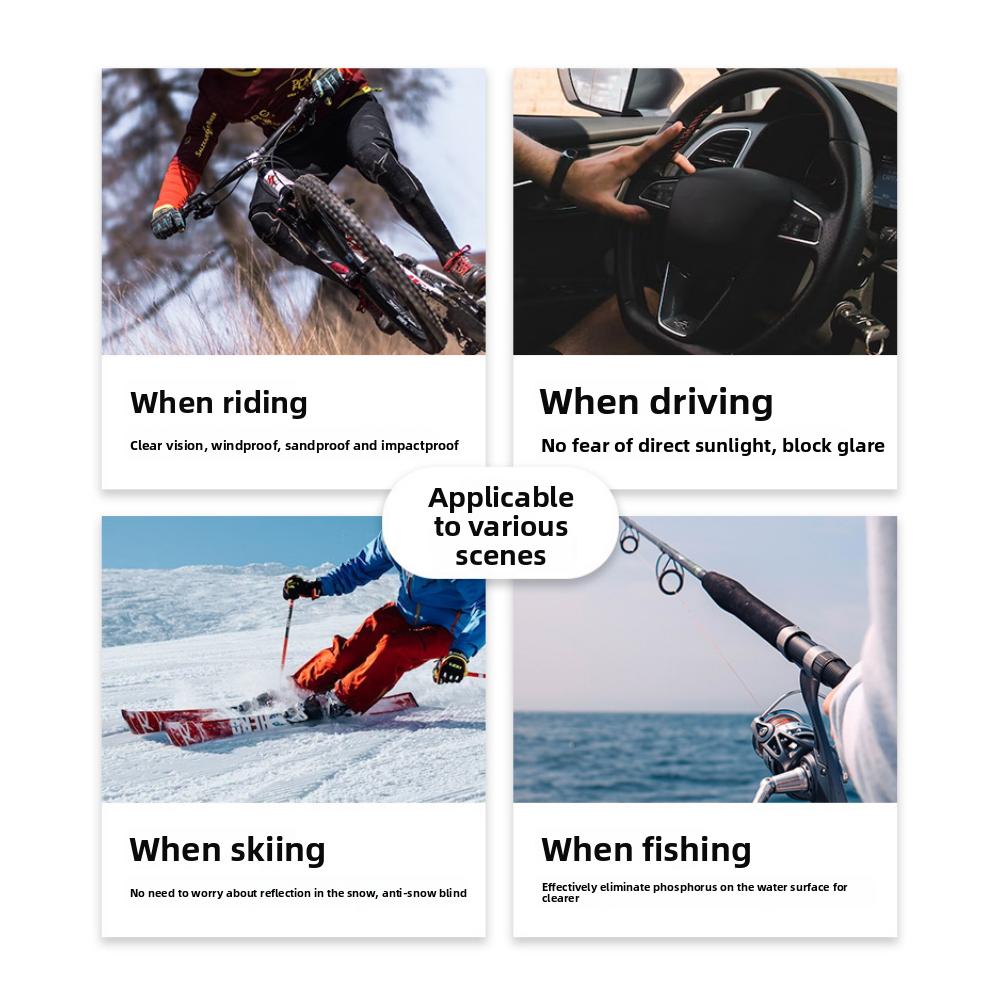 Новые улучшенные очки для вождения днем и ночью, антибликовые очки для вождения, поляризационные очки ночного видения, рыболовные часы, отбеливающие очки