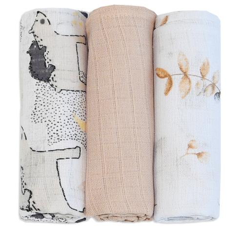 Cloth diapers 3 pieces (set U)