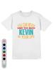 This Is a Humorous Kevin T-Shirt Featuring a Funny Saying, Made from Soft Anti-Shrink.It'S an Ideal