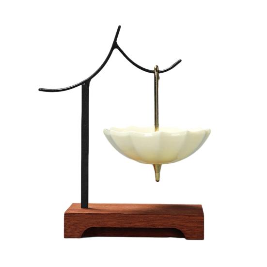 Ceramic Umbrella Tea Infuser Tea Filter with Fine Holes Loose Leaf Steeper Brewing Strainer Tea Accessories Tea Lovers Gifts