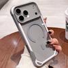 Роскошный Контрастный Бронированный Чехол ForMagsafe ДляiPhone 17 Air 16 15 14 13 12 11 Pro Max Plus Жесткий Прозрачный Магнитный Акриловый Чехол