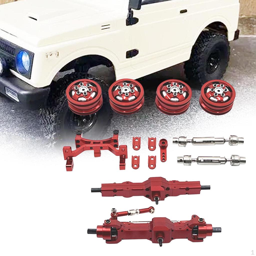 1/10 Аксессуары для радиоуправляемых автомобилей Набор игрушечных деталей Модификация приводного вала Ступица колеса Инструменты для DIY Пульт управления