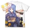 Футболка Kantai Collection Yukata Urakaze Full Graphic White XL Size -KanColle-