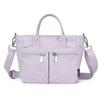 Solid Color Nylon Cloth Handbag Casual Canvas Tote Bag Oxford Cloth Crossbody Bag  Commuting