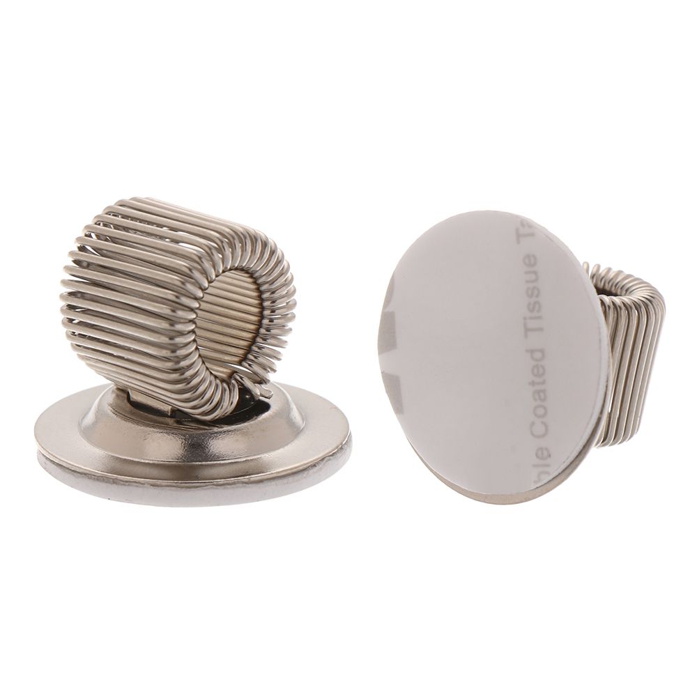 Supplies Elastic Loop Portable Single Hole Double Opening Metal Pencil Holder Spring Pen Clip