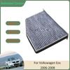 Фильтр кондиционера для Volkswagen VW Eos 2006 2007 2008 1K1819653A Активированный уголь Автомобили Гаджеты Аксессуары Автозапчасти ABS