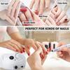 Electric Acrylic Nail Drill 30000 RPM Nail File with Foot Pedal Manicure Set, Nail Grinder for Gel Nails with Nail Drill Bits