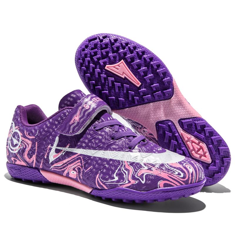 New Soccer Shoes Boys Girls Indoor Training Professional Football Boots TF Soccer Cleats Football Shoes Competition Kids Sneaker