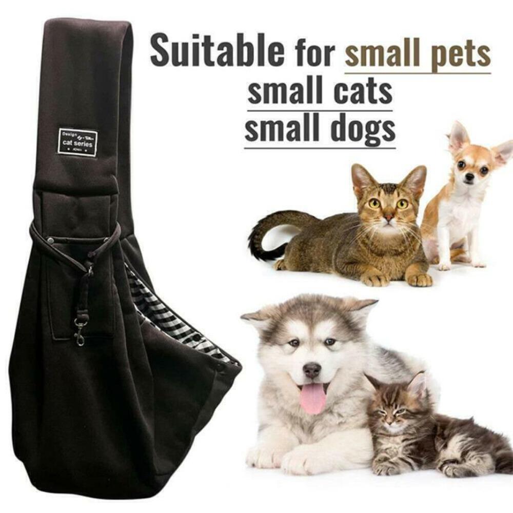 Breathable Dog Shoulder Bag Adjustable Strap Pet Satchel Carrier New Puppy Tote Pouch for Pets out