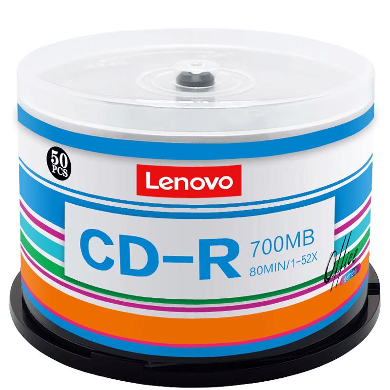 Lenovo Пустые перезаписываемые диски CD-R 52x 700 МБ