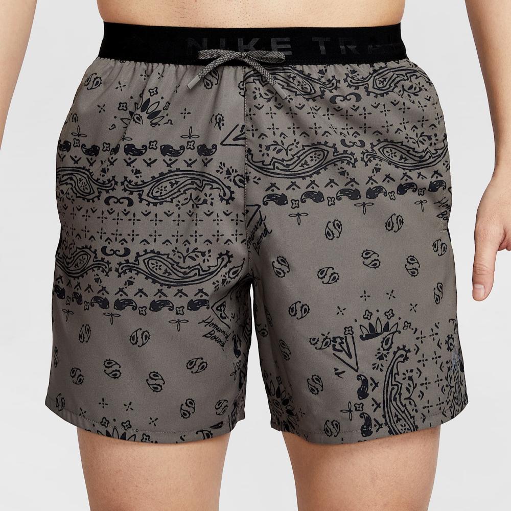 Nike Шорты спортивные мужские Dri-Fit Trail быстросохнущие универсальные удобные шорты пещерно-каменные черные HJ4175-289