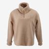 New product fluffy pullover sweater new women's clothing solid color zipper stand-up collar long-sleeved plush jacket women's autumn and winter