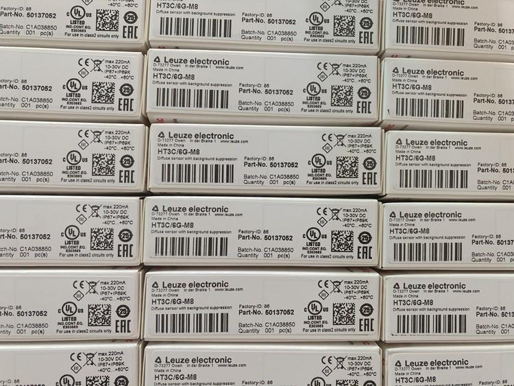 Leuze HRTR 3B/66-S8 & HT3C/6G-M8 Photoelectric Switch