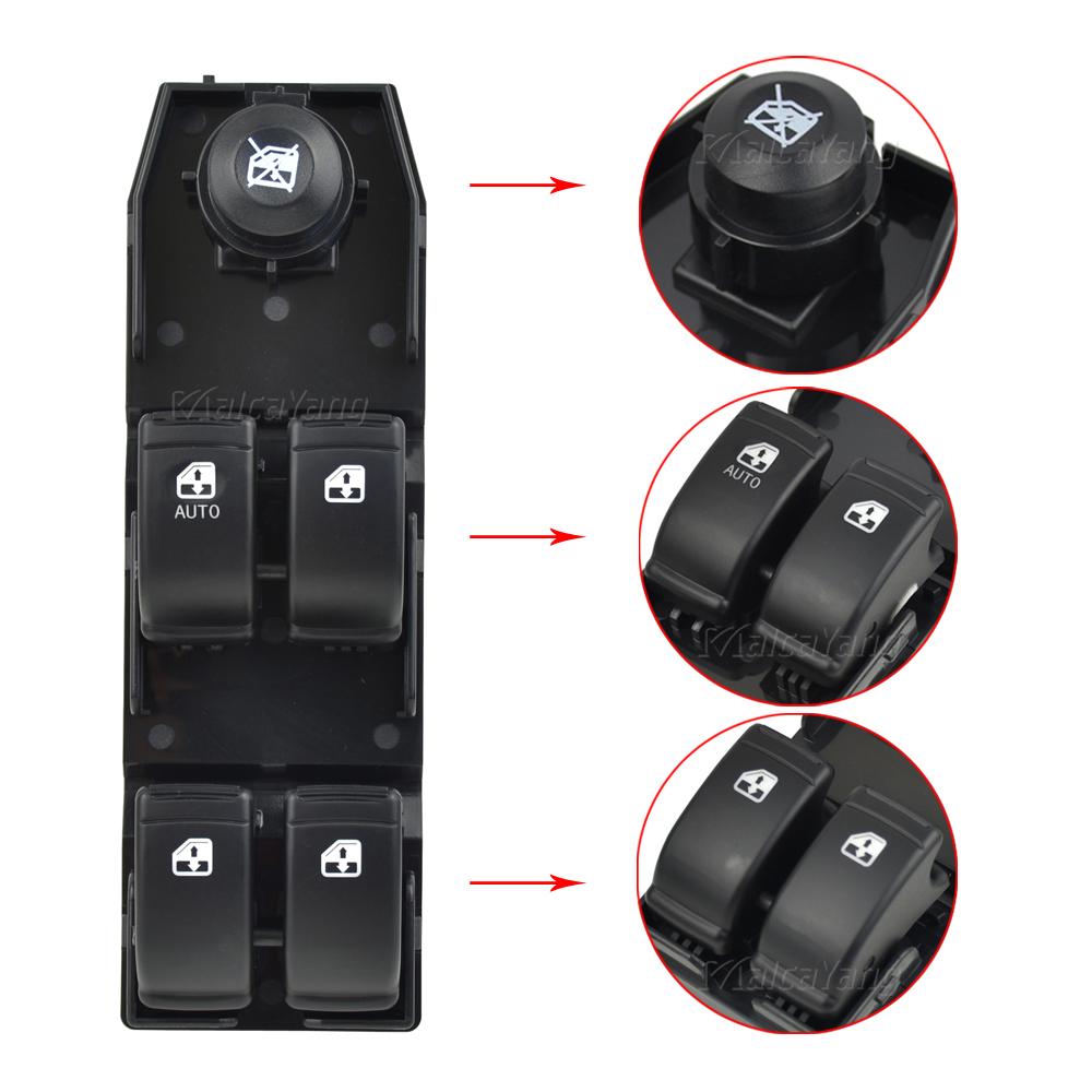Car Front Door Driver Side Electric Power Window Control Switch Button For Chevrolet Optra Lacetti 2004-2007 96552814