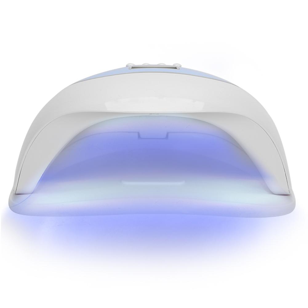 120W Professional LED UV Gel Nail Polish Dryer Lamp Intelligent Nail Curing MachineEU Plug 110‑240V
