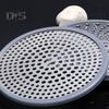 Stainless Steel Floor Drain Filter Hair Catcher with Silicone Ring Rust-Resistant Bathroom Sink Strainer Shower Drain Hair Trap Stopper