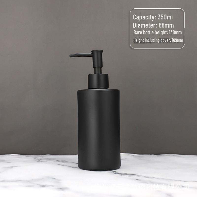 Стеклянный флакон для лосьона и мыла в скандинавском стиле для дома, дезинфицирующее средство для рук и гель для душа в отеле