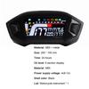 Universal Motorcycle Meter LCD Display ABS Speedometer Odometer Water Temp Gauge for Safe Driving