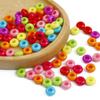 Acrylic Spaced Beads Mix Colors Jewelry Pendant Beads for DIY Handmade