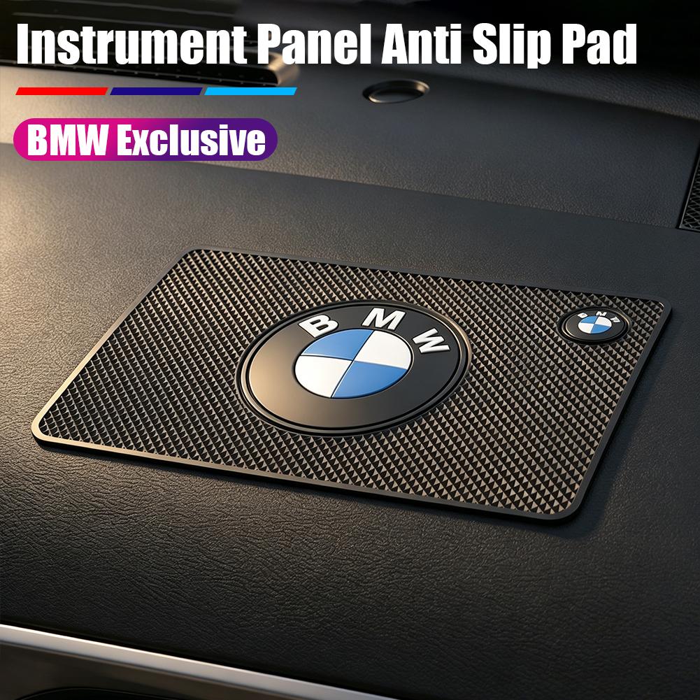 T161Pcs Rubber Car Dashboard Anti-Slip Pad Interior Storage Mat Accessories For BMW E90 G80 M3 G30 M5 F82 F83 F20 F21 G42 F95 F96 M