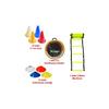 Football Basketball Training Set 4M Ladder Funnel Bowl Coordination Circle