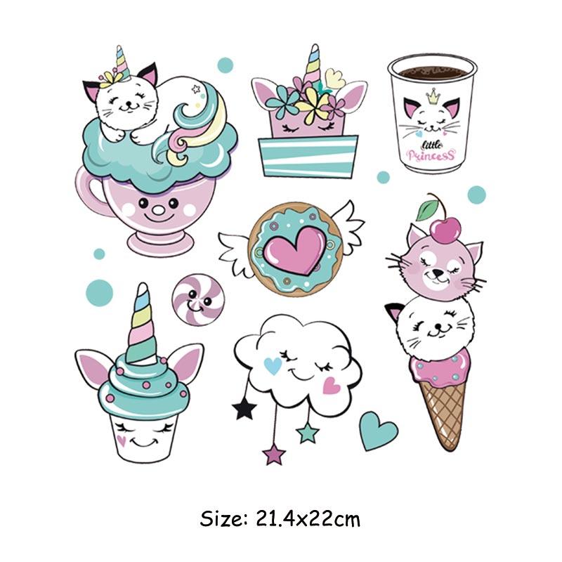 Наклейки с милыми элементами для детской рубашки Parches, футболка с надписью «Hot Tear», платья, термопереводная наклейка «сделай сам», новый дизайн, нашивки в полоску