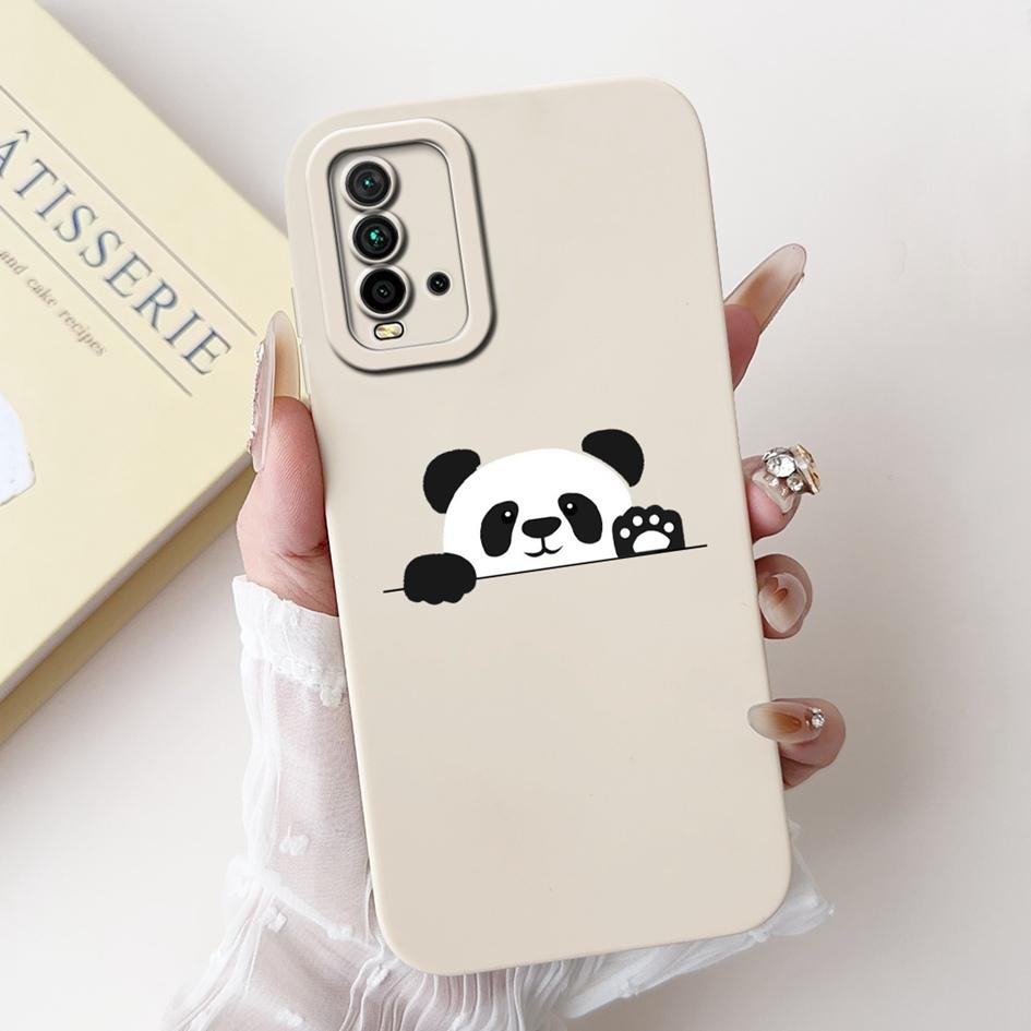 Shockproof Cover For Xiaomi Redmi 9T Case Redmi 9 Power Funda Cute Panda Rabbit Soft Phone Cases For Redmi9T Redmi9 Power Bumper