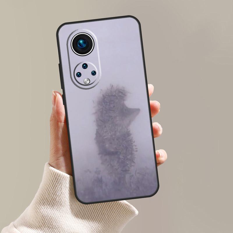 Hedgehog and Balloon Case For Honor Magic 5 6 7 8 Pro 200 400 Lite 50 70 90 Win RT X8c X8b X9a X9b X9c X9d Cover