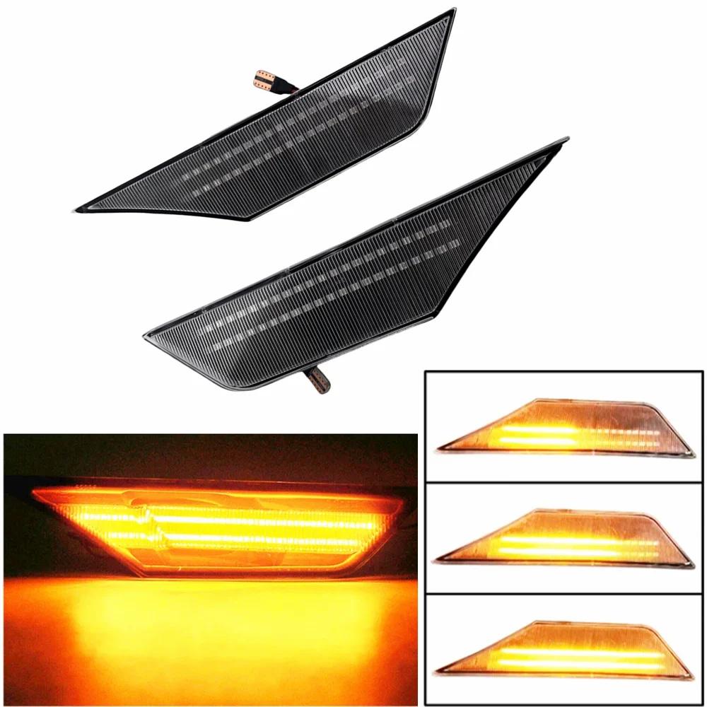 For Honda Civic 10th Gen Sedan/Coupe/Hatchback Repeater Lamp 2PCS Dynamic LED Turn Signal Side Marker Lights Car Accessories