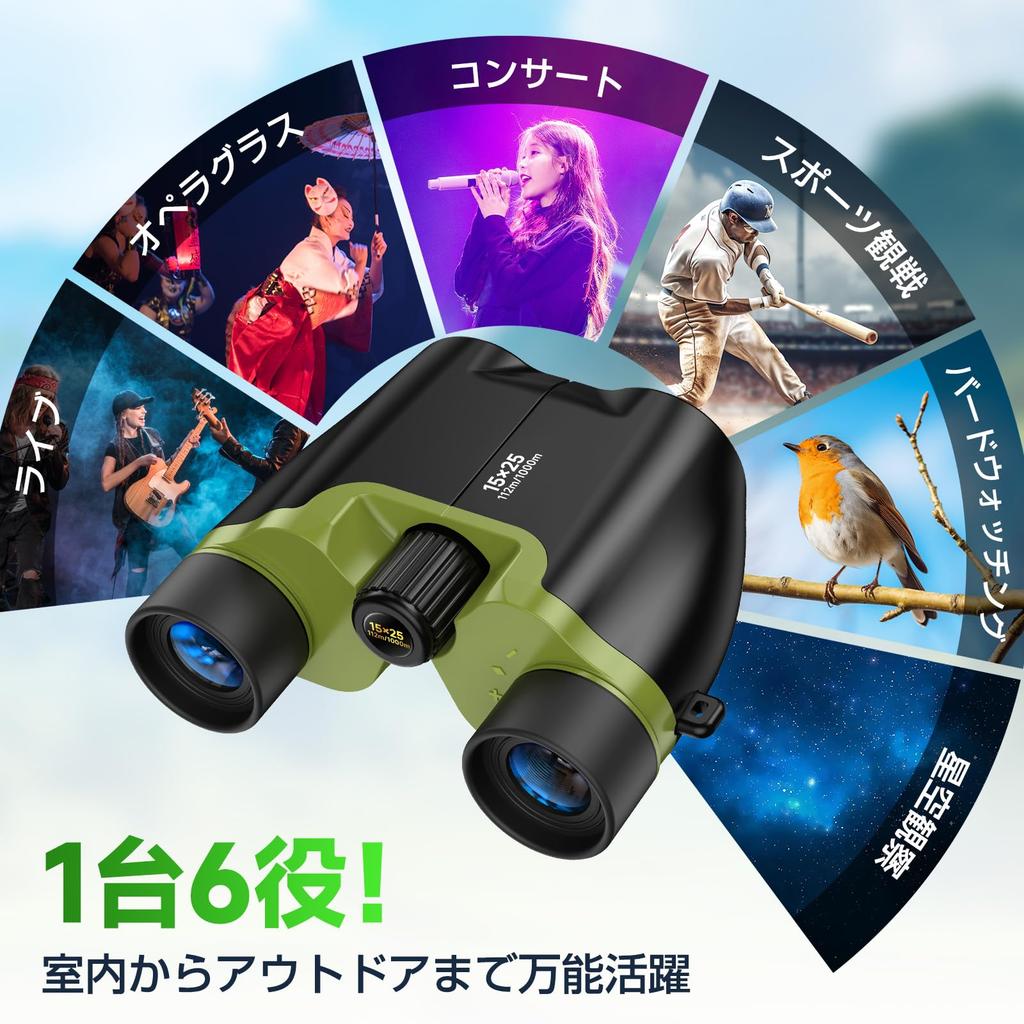 20x Opera Binoculars for Live Performances [Industry-Leading BAK4 Optical Lenses & FMC Multi-Layer Coating] with Image Stabilization, Lightweight,