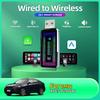 Беспроводной адаптер Carplay Android Auto 2-в-1 Smart Dongle 2025 5G WIFI Для iPhone Android Телефона Для X6 E71 F16 G06