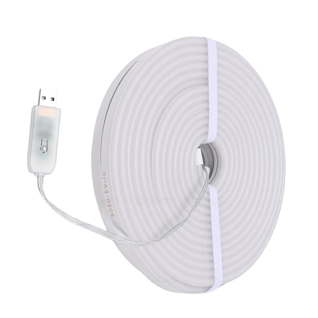 Умные светодиодные неоновые веревочные светильники RGB с USB, водонепроницаемая неоновая лента для декора телевизора, спальни, игровой комнаты