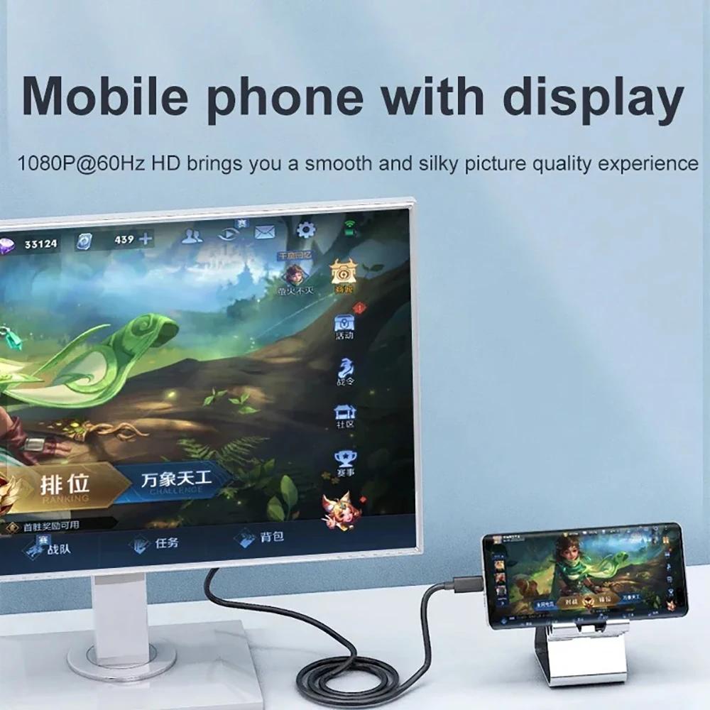 Кабель-адаптер USB C на DVI для монитора Thunderbolt 3 Type C USB C на DVI Шнур для Iphone 15 Pro Max Macbook air Macbook pro на DVI