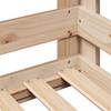 Solid Wood Bed Frame without Mattress 80 x 200 cm Pine Wood
