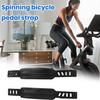 1 Pair Exercise Bike Pedal Belts Bicycle Pedal Straps Anti Slip Wear Resistant No Pinching Quick And Easy Installation Stationary Cycling Fix